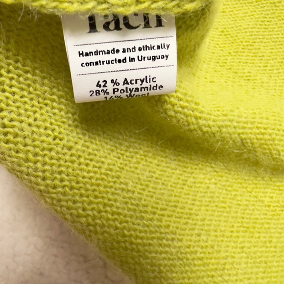 TACH Green Ruffled Cardigan - Picture 6 of 8